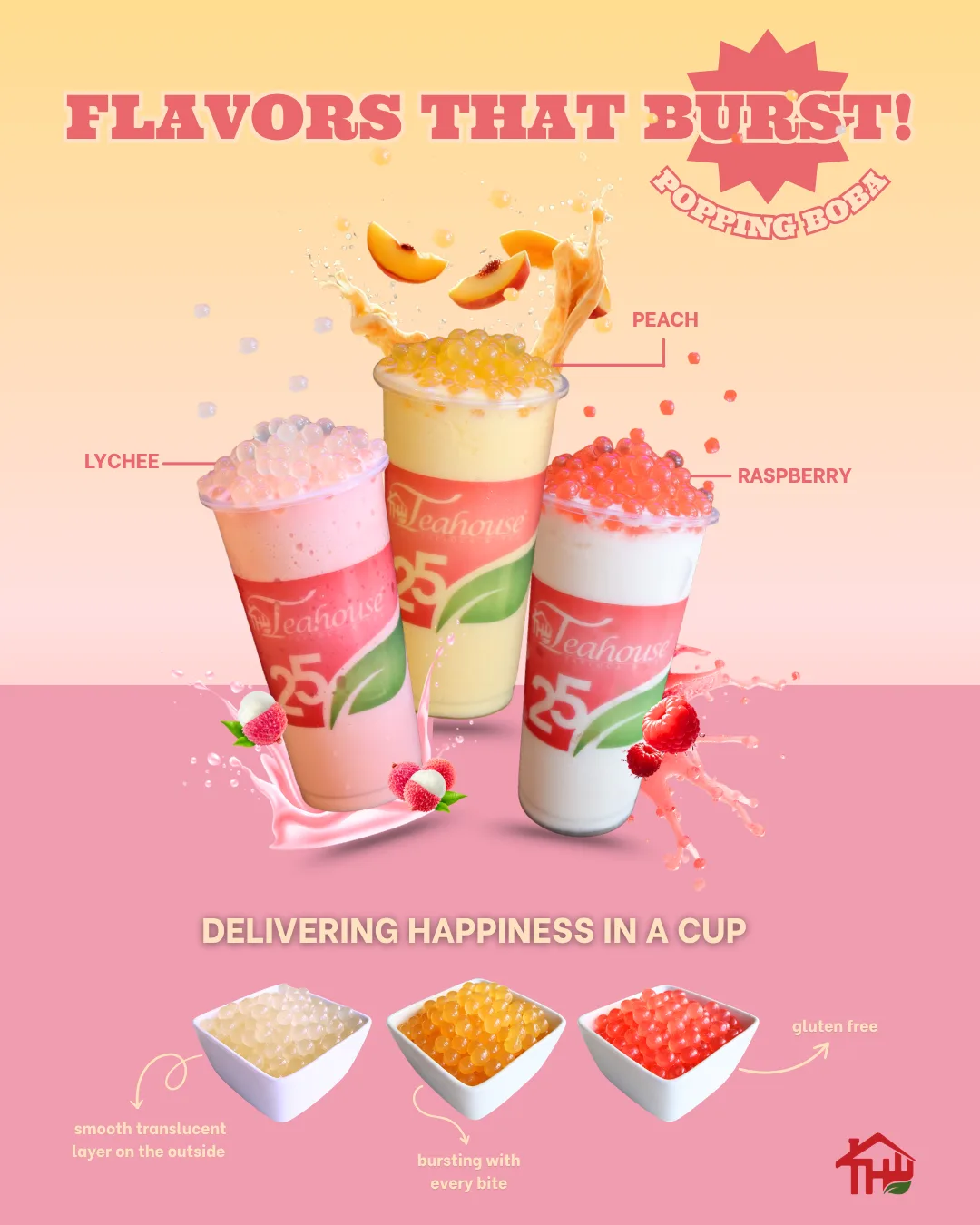 Teahouse limited drink campaign
